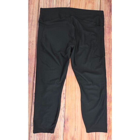 Under Armour HeatGear Compression Cropped Leggings XXL Black - Picture 2 of 7